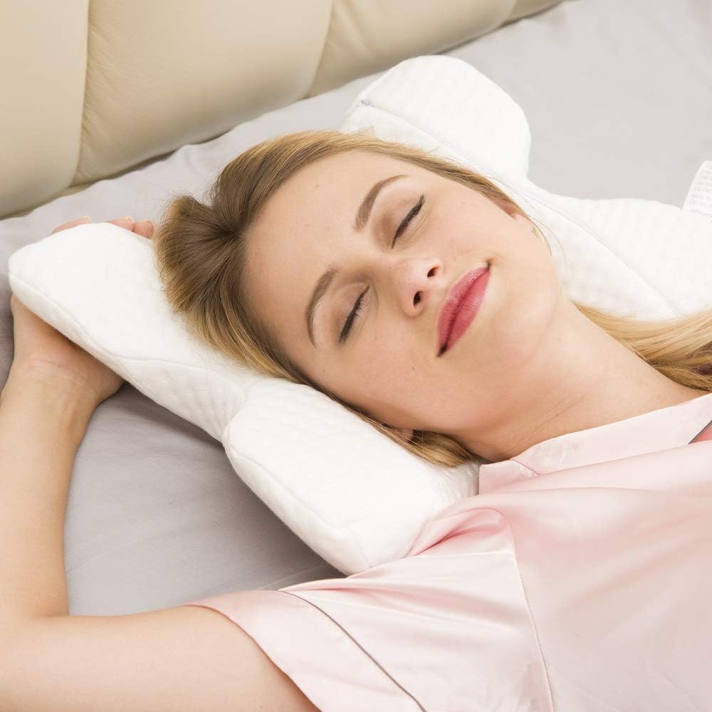 Arched Pillow Slow Rebound Pressure Neck