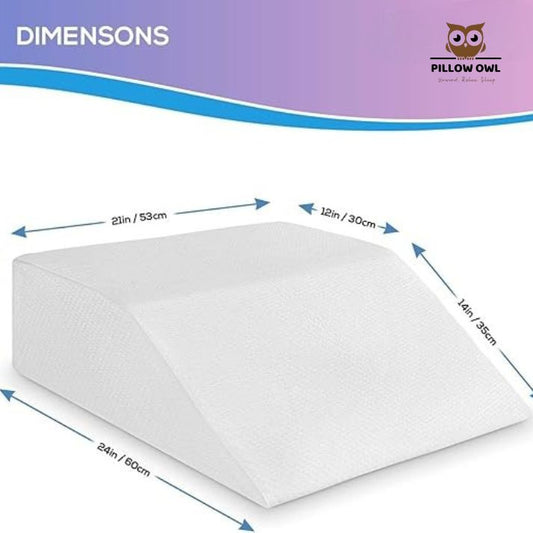 Leg Rest Elevating Foam Wedge Pillow
