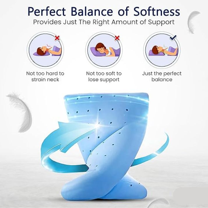 Ultra Slim Pillow - Memory Foam Pillow