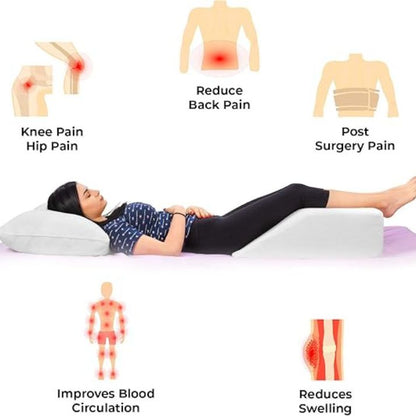 Leg Rest Elevating Foam Wedge Pillow