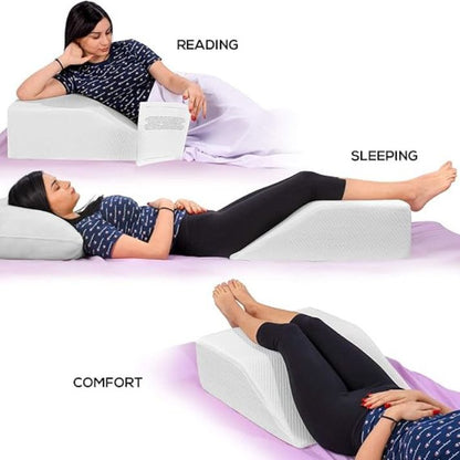 Leg Rest Elevating Foam Wedge Pillow