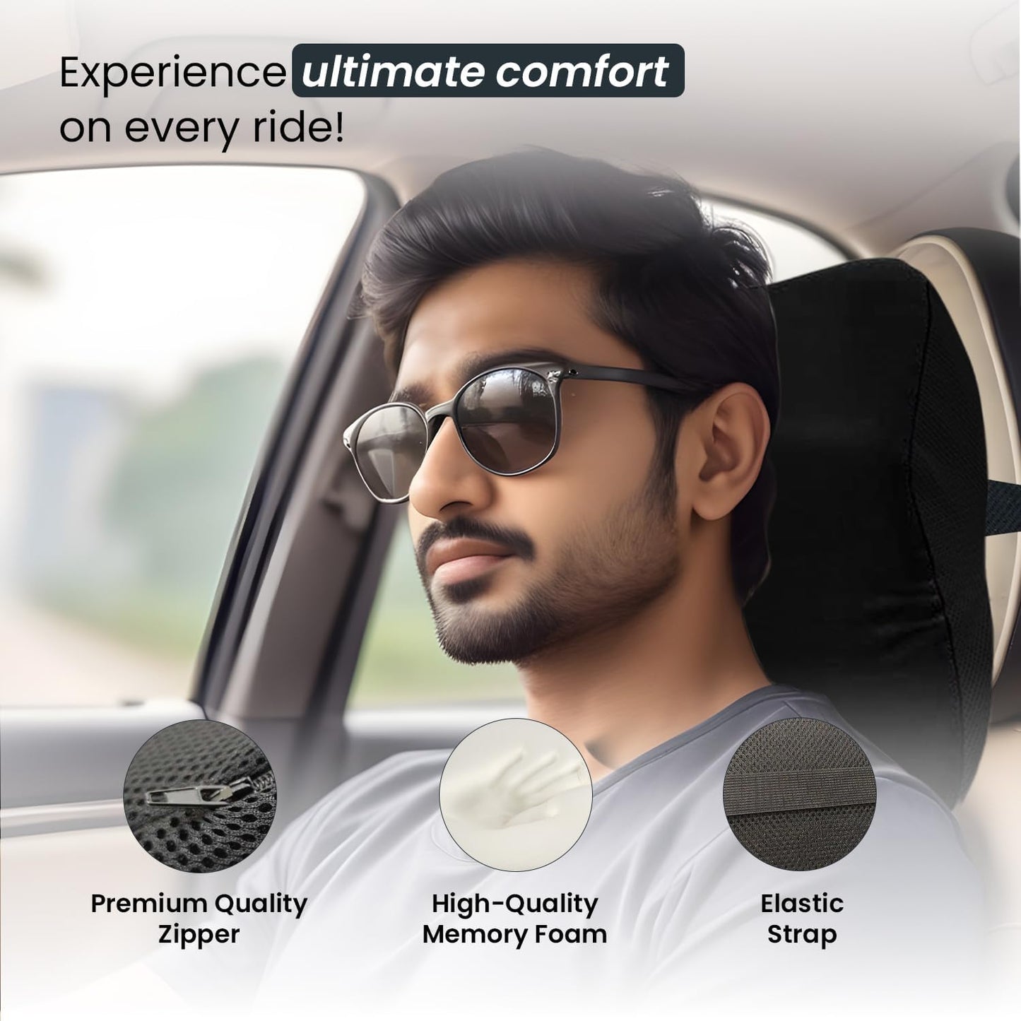 bone shape car pillow